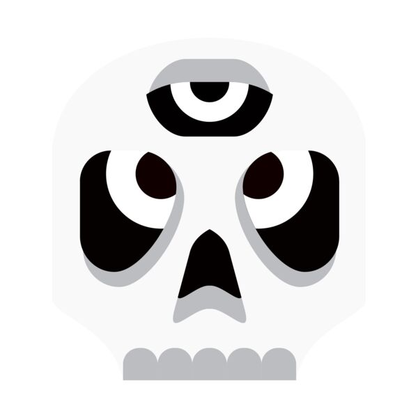 Elements Skulls logo template 18 Thumbnail